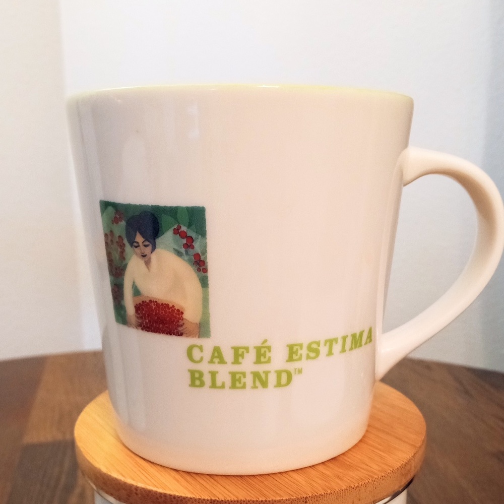 2005 Starbucks Coffee Cafe Estima Blend Mug 16 oz